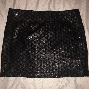 Forever 21 Sequins Mini Skirt